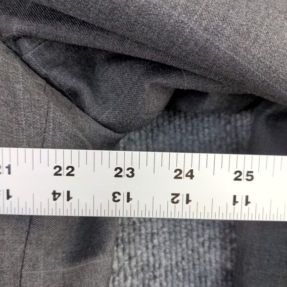 Jos. A. Bank Blazer Jacket Mens 3-Button Long Sleeve Gray Shoulder Pad - Picture 13 of 13